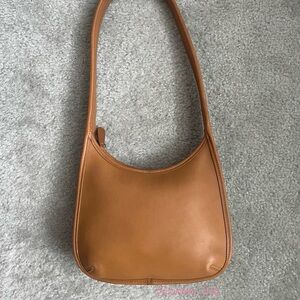 Vintage Coach Ergo Mini Zip Bag Tan/Toffee 9020 🍮